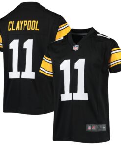 Chase Claypool Pittsburgh Steelers  Youth Alternate Game Jersey  Black