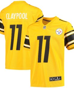 Chase Claypool Pittsburgh Steelers  Youth Inverted Team Game Jersey  Gold