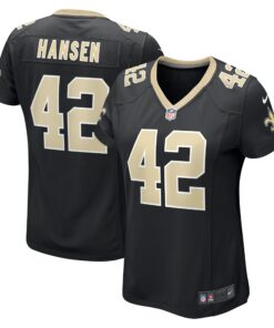 Chase Hansen New Orleans Saints  Women_s Game Jersey  Black