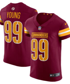 Chase Young Washington Commanders  Vapor Elite Jersey  Burgundy 1