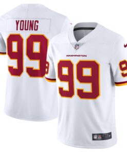 Chase Young Washington Football Team  Vapor Limited Jersey  White