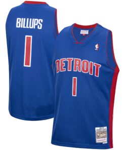 Chauncey Billups Detroit Pistons Mitchell &amp Ness 200304 Hardwood Classics Swingman Jersey - Royal