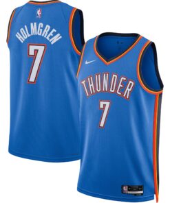 Chet Holmgren Oklahoma City Thunder Unisex 2022 NBA Draft First Round Pick Player Swingman Jersey - Icon Edition - Blue