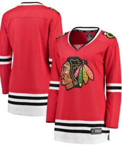 Chicago Blackhawks Fanatics Women_s Breakaway Home Jersey  Red