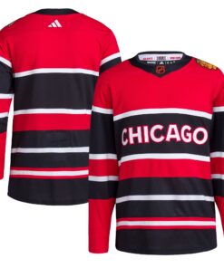 Chicago Blackhawks Reverse Retro 2.0 Authentic Blank Jersey  Red