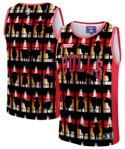 Chicago Bulls NBA &amp KidSuper Studios by Fanatics Unisex Hometown Jersey - Red