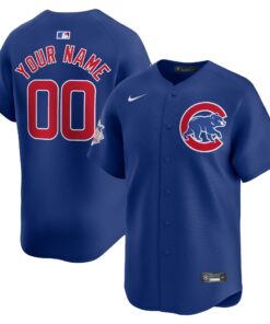  Chicago Cubs Alternate Limited Custom Jerseynbspâ€“ Royal