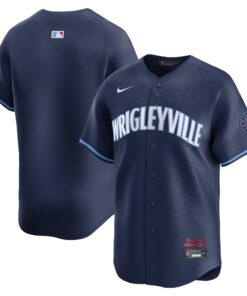  Chicago CubsCity Connect Limited Jersey  Navy
