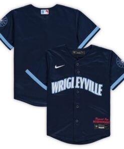 Chicago CubsPreschool MLB City Connect Replica Team Jersey  Navy