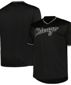 Chicago White Sox Profile Big amp Tall Pop Fashion Jersey  Black