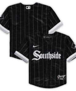 Chicago White SoxInfant MLB City Connect Replica Jersey  BlackGray