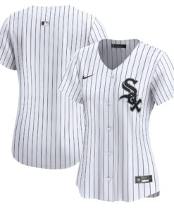 Chicago White SoxWomen_s Home Limited Jersey  White