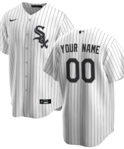 Chicago White SoxYouth Home Replica Custom Jersey  White