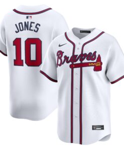 Chipper Jones Atlanta BravesHome Limited Player Jersey  White