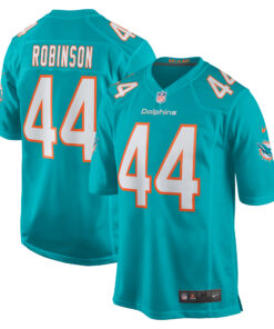 Chop Robinson Miami Dolphins  2024 NFL Draft First Round Pick Player Game Jersey  Aqua