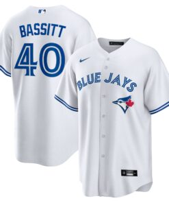 Chris Bassitt Toronto Blue JaysHome Replica Jersey  White