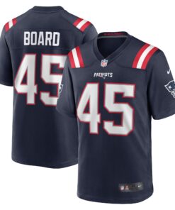 Chris Board New England Patriots  Game Player Jersey  Navy