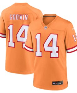Chris Godwin Tampa Bay Buccaneers  Throwback Game Jersey  Orange