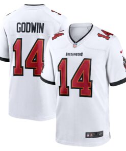 Chris Godwin Tampa Bay Buccaneers  White Game Jersey   White