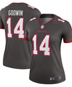 Chris Godwin Tampa Bay Buccaneers  Women_s Alternate Legend Jersey  Pewter
