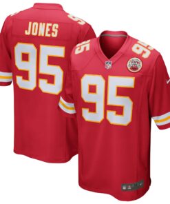 Chris Jones Kansas City Chiefs  Game Jersey  Red