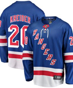 Chris Kreider New York Rangers Fanatics Home Breakaway Player Jersey  Blue