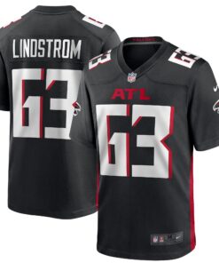 Chris Lindstrom Atlanta Falcons  Game Jersey  Black