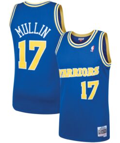 Chris Mullin Golden State Warriors Mitchell &amp Ness 199394 Hardwood Classics Swingman Jersey - Royal