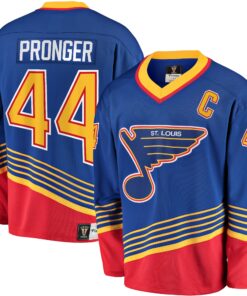 Chris Pronger St. Louis Blues Fanatics Breakaway Retired Player Jersey  Blue