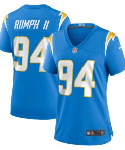 Chris Rumph II Los Angeles Chargers  Women_s Game Jersey  Powder Blue