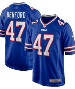 Christian Benford Buffalo Bills  Game Jersey  Royal