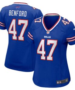Christian Benford Buffalo Bills  Women_s Game Jersey  Royal
