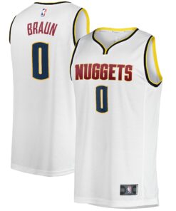 Christian Braun Denver Nuggets Fanatics Fast Break Player Jersey - Association Edition - White