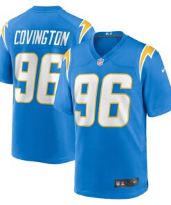 Christian Covington Los Angeles Chargers  Team Game Jersey   Powder Blue