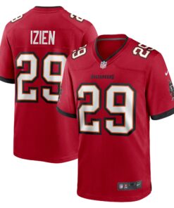 Christian Izien Tampa Bay Buccaneers   Game Jersey   Red