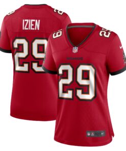 Christian Izien Tampa Bay Buccaneers  Women_s  Game Jersey   Red