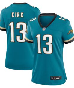 Christian Kirk Jacksonville Jaguars  Women_s Prowler Throwback Game Jersey  Teal