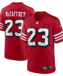 Christian McCaffrey San Francisco 49ers  Alternate Game Player Jersey  Scarlet