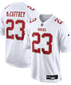 Christian McCaffrey San Francisco 49ers  Fashion Game Jersey  Tundra White