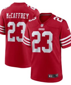Christian McCaffrey San Francisco 49ers  Game Player Jersey  Scarlet