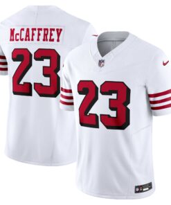 Christian McCaffrey San Francisco 49ers  Vapor F.U.S.E. Limited 2nd Alternate Jersey  White