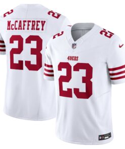 Christian McCaffrey San Francisco 49ers  Vapor F.U.S.E. Limited Jersey  White
