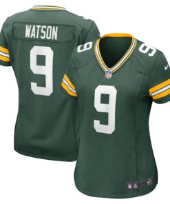 Christian Watson Green Bay Packers  Women_s Player Game Jersey  Green