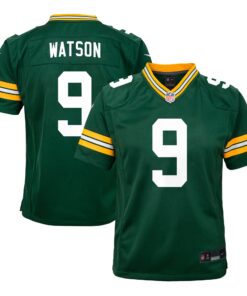 Christian Watson Green Bay Packers  Youth Team Player Game Jersey  Green