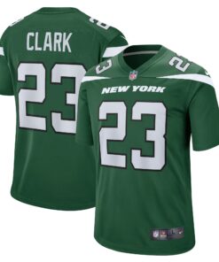 Chuck Clark New York Jets  Team Game Jersey  Gotham Green