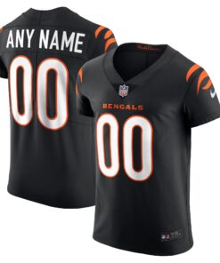 Cincinnati Bengals  Vapor Elite Custom Jersey  Black