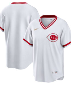 Cincinnati RedsHome Cooperstown Collection Team Jersey  White