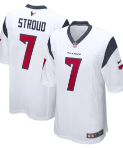 CJ Stroud Houston Texans  2023 NFL Draft First Round Pick Game Jersey  White