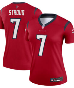 C.J. Stroud Houston Texans  Women_s  Legend Jersey  Red 1