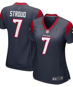 C.J. Stroud Houston Texans  Women_s Player Jersey  Navy